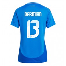 Italien Matteo Darmian #13 Hemmatröja Dam EM 2024 Korta ärmar